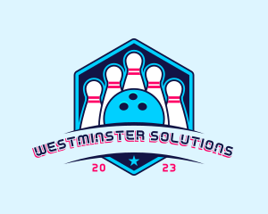 Bowling Sports Championship logo design