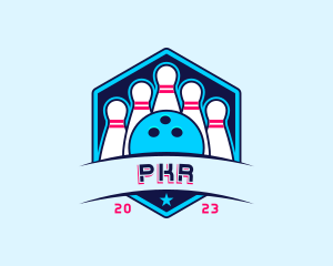 Bowling Sports Championship logo design