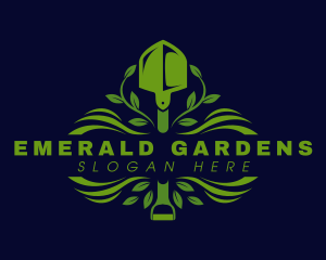 Farming Garden Shovel logo design