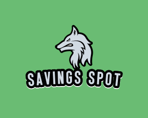 Wild Wolf Animal Logo