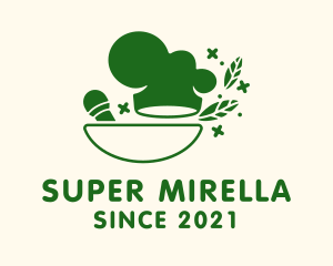 Market - Chef Herb Bowl logo design