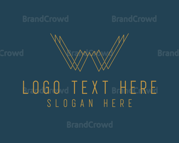Luxury Enterprise Letter W Logo