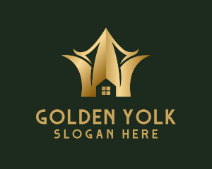 Golden Crown Realty  logo design