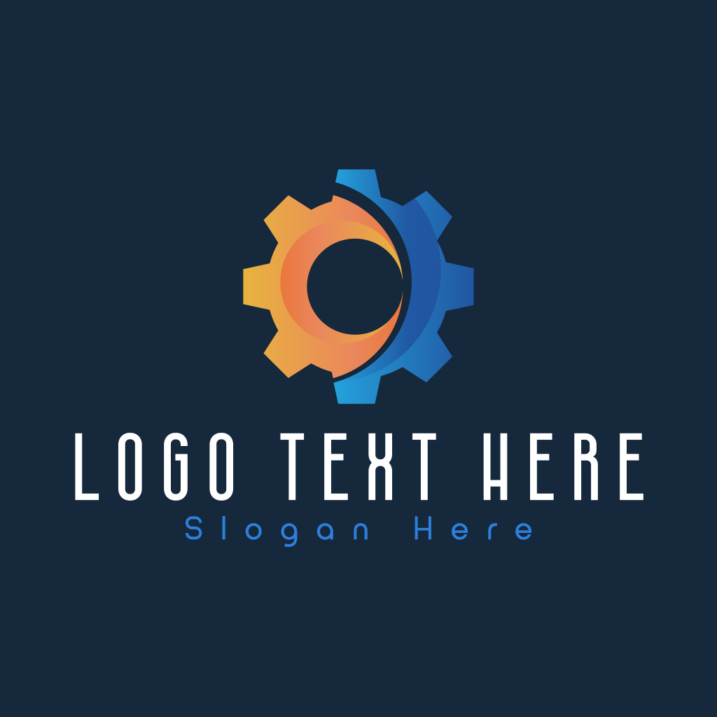 Mechanical Gear Engine Logo | BrandCrowd Logo Maker