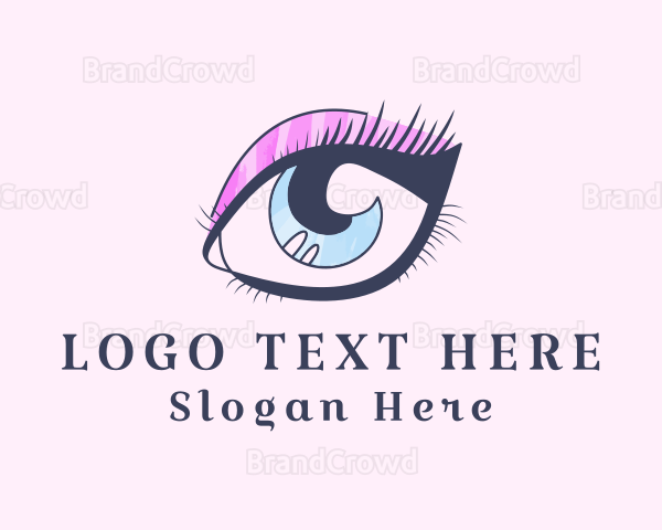 Beauty Eyeshadow Eye Logo