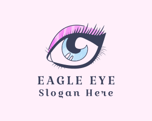 Beauty Eyeshadow Eye  logo design