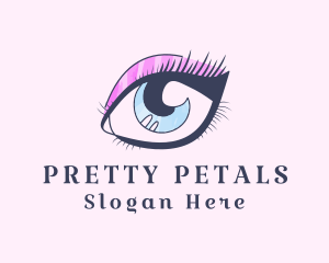 Beauty Eyeshadow Eye  logo design