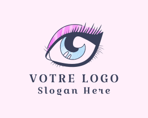 Beautiful - Beauty Eyeshadow Eye logo design