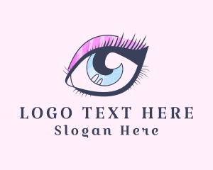 Beauty Blogger - Beauty Eyeshadow Eye logo design