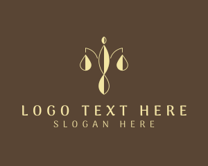 Jurist - Court Scale Law Firm logo design