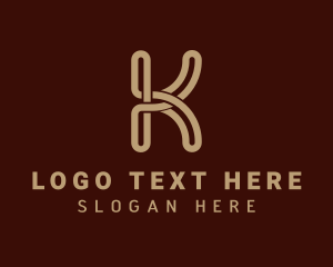 Knot - Generic Loop Knot logo design
