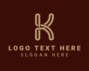 Crochet - Generic Loop Knot logo design