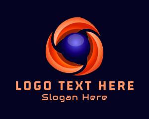 Generic Globe Technology Application Logo