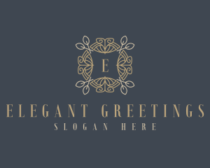 Organic Floral Events logo design