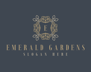 Organic Floral Events logo design