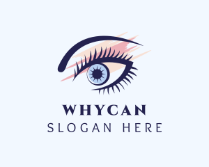 Cosmetic Surgeon - Colorful Eyebrow & Eyelash logo design