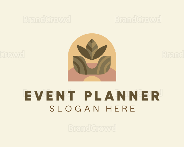 Indoor Plant Leaf Logo