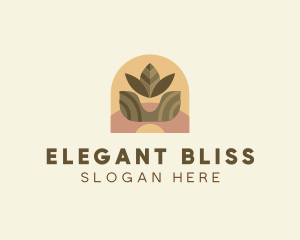 Indoor Plant Leaf Logo
