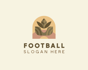 Bohemian - Indoor Plant Leaf logo design