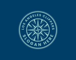 Maritime Travel Compass Logo