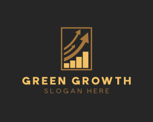 Finance Growth Analytics logo design