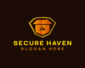 Safe - Home Security Shield logo design