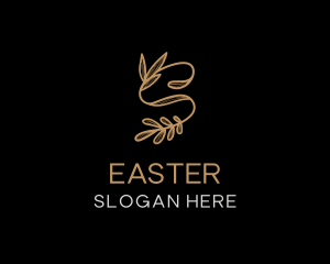 Stylist - Elegant Foliage Letter S logo design