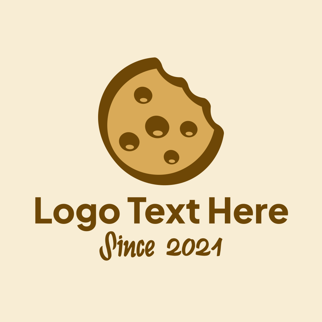 Brown Cookie Snack Logo | BrandCrowd Logo Maker