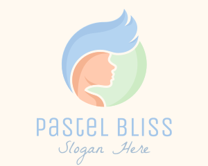 Pastel - Beauty Hair Stylist logo design