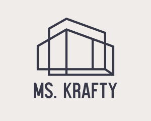 Shipping - Gray Storage Architecture logo design