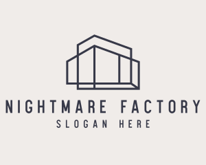 Gray Storage Architecture logo design