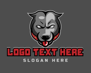 Sport - Pit Bull Angry Gaming logo design