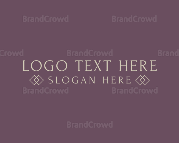 Luxury Marketing Business Logo