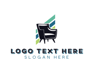 Home Staging - Chair Sofa Upholsterer logo design