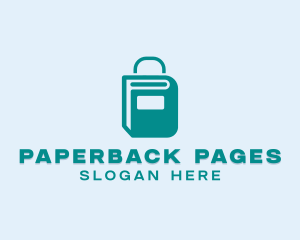 Bookstore - Bookstore Shopping Bag logo design