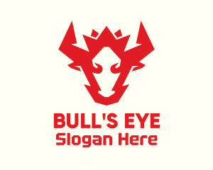 Red Bull Head logo design