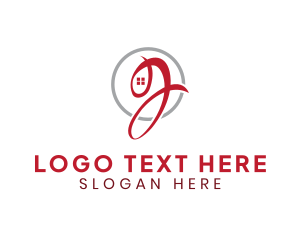 Script - Home Builder Letter G logo design