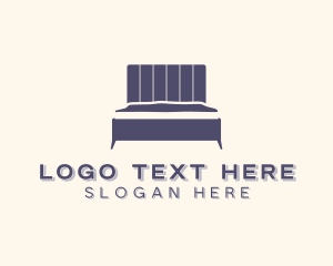 Home Decor - Bed Home Staging logo design