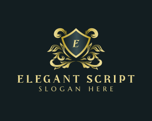 Luxury Ornamental Floral logo design