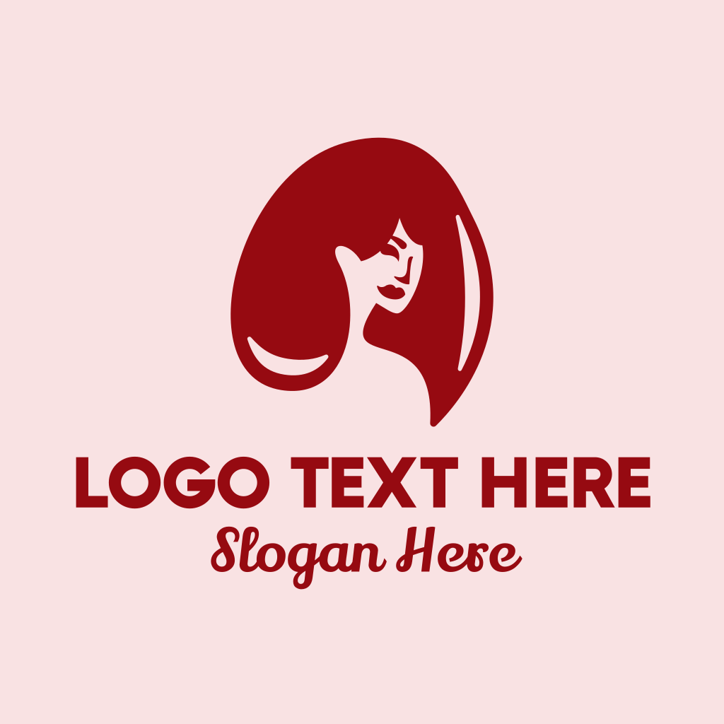 Red Hair Beauty Logo | BrandCrowd Logo Maker