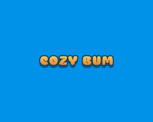 Playful Cartoon Text  Logo