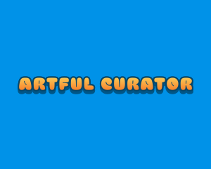 Playful Cartoon Text  logo design