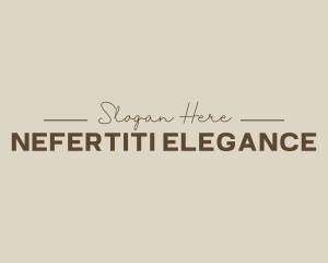 Elegant Apparel Business logo design