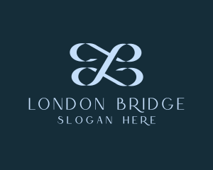 Elegant Boutique Ribbon logo design