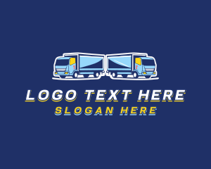 Mover - Trucking Delivery Mover logo design