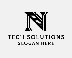 Company - Startup Company Letter N logo design