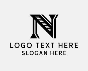 Journalist - Startup Company Letter N logo design