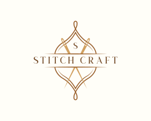 Needlework - Classic Sewing Needle logo design