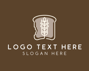 Foodie - Wheat Bread Bakery logo design
