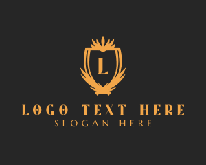 Company - Elegant Royalty Shield logo design